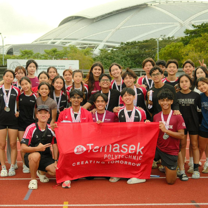 Image of the TP Track & Field team at POL-ITE Games